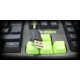 KeepOut F80 teclado USB Negro, Verde