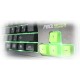 KeepOut F80 teclado USB Negro, Verde