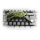 KeepOut F90 teclado USB Español Negro, Verde