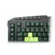 KeepOut F90 teclado USB Español Negro, Verde