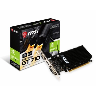 Tarjeta Gráfica MSI GT-710-1GD3H-LP GeForce GT 710 1GB GDDR3