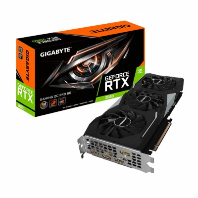 Tarjeta Gráfica Gigabyte GeForce RTX 2060 GAMING OC PRO 6G