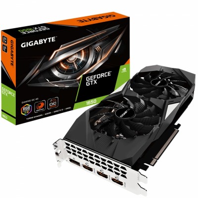 Tarjeta Gráfica Gigabyte GeForce GTX 1650 GAMING OC 4G