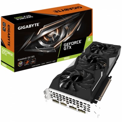 Tarjeta Gráfica Gigabyte GeForce GTX 1660 GAMING OC 6GB