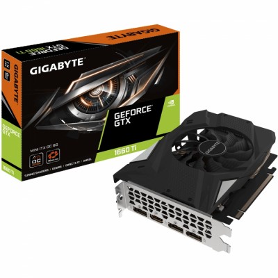 Tarjeta Gráfica Gigabyte GeForce GTX 1660 Ti MINI ITX OC 6G