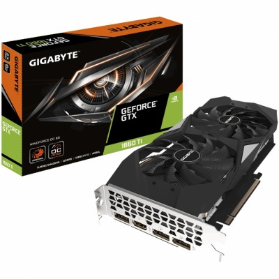 Tarjeta Gráfica Gigabyte GeForce GTX 1660 Ti WINDFORCE OC 6G