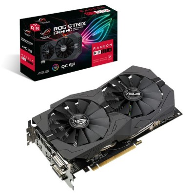 Tarjeta Gráfica ASUS ROG -STRIX-RX570-O8G-GAMING Radeon RX 570 8 GB GDDR5