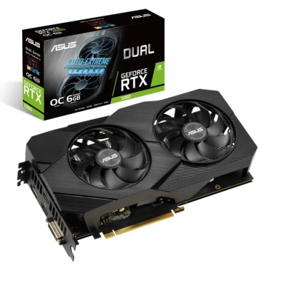 Tarjeta Gráfica ASUS Dual -RTX2060-O6G-EVO GeForce RTX 2060 6 GB GDDR6