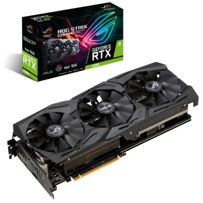 Tarjeta Gráfica ASUS ROG -STRIX-RTX2060-A6G-GAMING GeForce RTX 2060 6 GB GDDR6