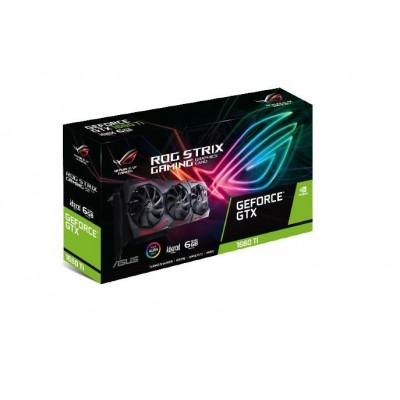 Tarjeta Gráfica ASUS ROG -STRIX-GTX1660TI-A6G-GAMING GeForce GTX 1660 Ti 6 GB GDDR6