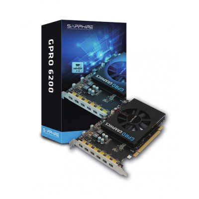 Tarjeta Gráfica Sapphire GPRO 6200 4 GB GDDR5