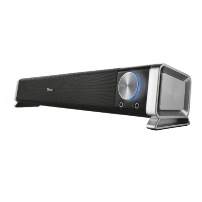 Asto Alámbrico 6W Negro, Plata altavoz soundbar