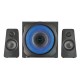 GXT 628 2.1channels 120W Negro, Azul conjunto de altavoces