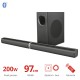 Lino XL 2.1 altavoz soundbar 100 W Negro