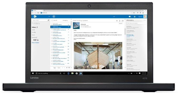 Portátil Lenovo ThinkPad X270 - i5-7200U - 8 GB - Portátil HP 6EQ53EA