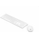 Teclado + Ratón HP Pavilion 800 inalámbrico Blanco