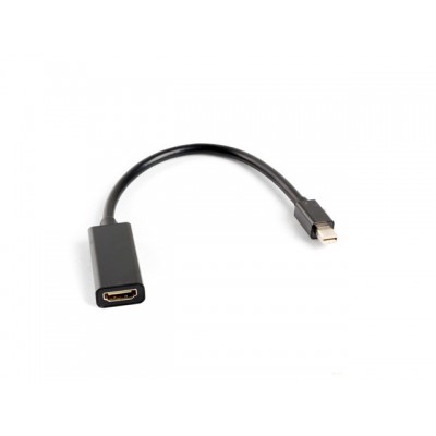 Lanberg AD-0005-BK adaptador de cable Mini DisplayPort HDMI