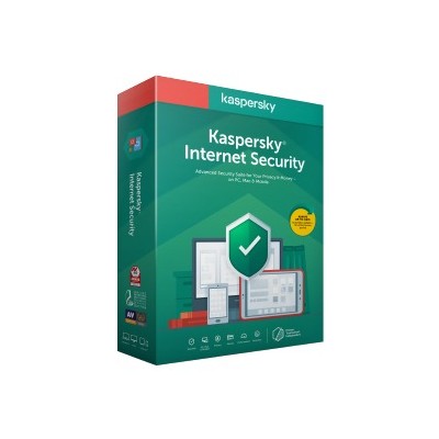 Antivirus Kaspersky Lab Internet Security 2020 Licencia básica 1 licencia(s) 1 año(s) Inglés, Español