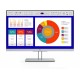 HP EliteDisplay E243p 60,5 cm (23.8") 1920 x 1080 Pixeles Full HD LED Plana Negro, Plata