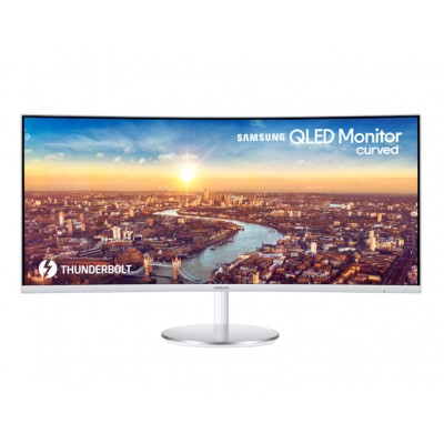 Samsung C34J791WTU LED display 86,4 cm (34") 3440 x 1440 Pixeles UltraWide Quad HD Curva Gris