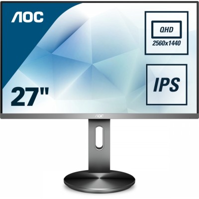 AOC Pro-line Q2790PQU/BT pantalla para PC 68,6 cm (27") 2560 x 1440 Pixeles Quad HD LED Plana Mate Negro