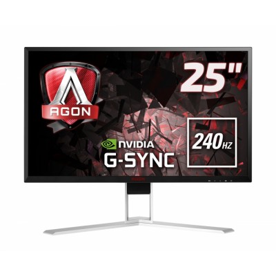 AOC Gaming AG251FG pantalla para PC 62,2 cm (24.5") 1920 x 1080 Pixeles Full HD LED Plana Negro, Rojo