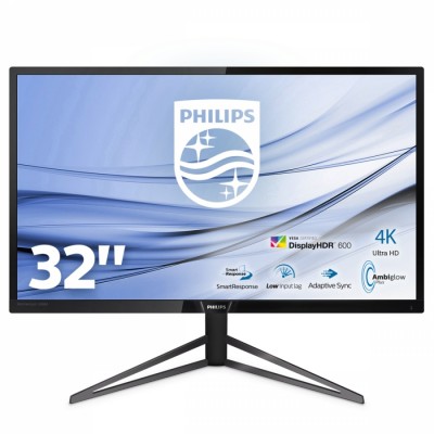 Philips M Line Pantalla 4K HDR con Ambiglow 326M6VJRMB/00