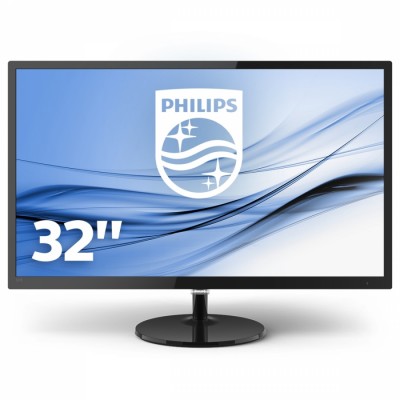 Philips E Line 327E8QJAB/00 LED display 80 cm (31.5") 1920 x 1080 Pixeles Full HD IPS Plana Brillo Negro