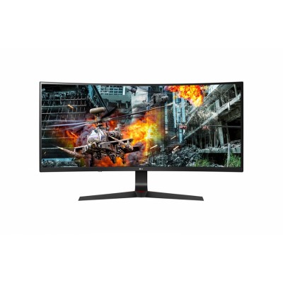 LG 34GL750-B LED display 86,4 cm (34") 2560 x 1080 Pixeles UltraWide Full HD Curva Negro, Rojo