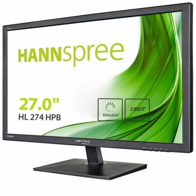 Hannspree Hanns.G HL274HPB LED display 68,6 cm (27") 1920 x 1080 Pixeles Full HD Negro