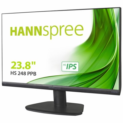 Hannspree HS 248 PPB LED display 60,5 cm (23.8") 1920 x 1080 Pixeles Full HD Plana Negro