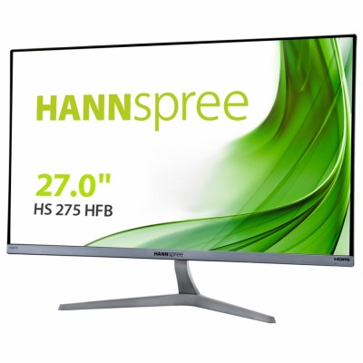 Hannspree HS 275 HFB 68,6 cm (27") 1920 x 1080 Pixeles Full HD LED Plana Negro, Gris