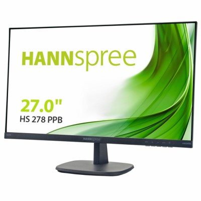 Hannspree HS 278 PPB 68,6 cm (27") 1920 x 1080 Pixeles Full HD LED Plana Negro, Gris