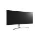 LG 34UC99-W LED display 86,4 cm (34") 3440 x 1440 Pixeles UltraWide Quad HD Curva Negro, Blanco