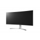 LG 34UC99-W LED display 86,4 cm (34") 3440 x 1440 Pixeles UltraWide Quad HD Curva Negro, Blanco