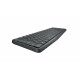 Logitech MK235 RF inalámbrico QWERTY Español Gris teclado