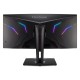 Viewsonic X Series XG350R-C pantalla para PC 88,9 cm (35") 3440 x 1440 Pixeles 3D UltraWide Quad HD WVA Curva Mate Negro