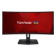 Viewsonic X Series XG350R-C pantalla para PC 88,9 cm (35") 3440 x 1440 Pixeles 3D UltraWide Quad HD WVA Curva Mate Negro