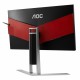 AOC Gaming AG241QX pantalla para PC 60,5 cm (23.8") 2560 x 1440 Pixeles Quad HD LED Plana Negro, Rojo