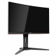 AOC Gaming C24G1 LED display 61 cm (24") 1920 x 1080 Pixeles Full HD Curva Mate Negro, Rojo