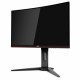 AOC Gaming C24G1 LED display 61 cm (24") 1920 x 1080 Pixeles Full HD Curva Mate Negro, Rojo