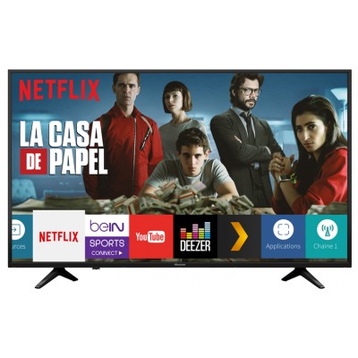 Hisense H43A6140 TV 109,2 cm (43") 4K Ultra HD Smart TV Wifi Negro