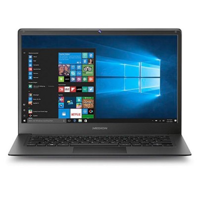 MEDION ERAZER E4241 Negro Portátil 35,6 cm (14") 1920 x 1080 Pixeles Pantalla táctil Intel Atom® 2 GB DDR3-SDRAM 32 GB eMMC Wi-F