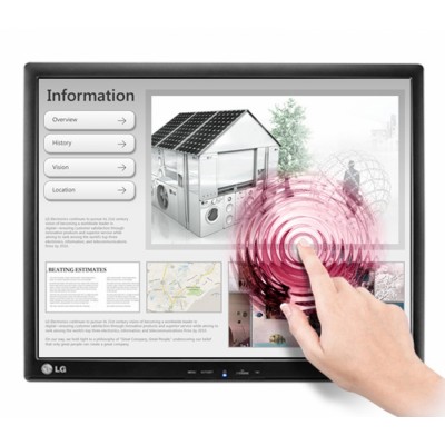 Monitor LG 17MB15T-B | 17" Táctil