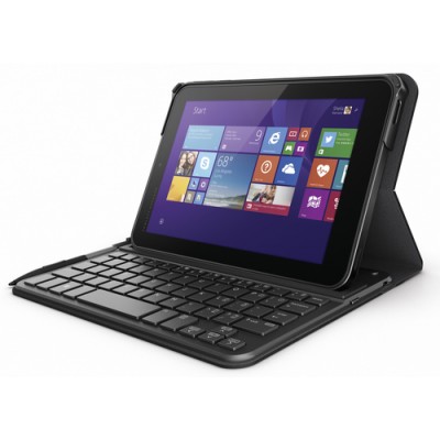 Muestra Atajos Incierto Teclado HP Pro Tablet 408 Bluetooth Keyboard Case teclado para móvil Negro,  Grafito - Teclados HP Baratos