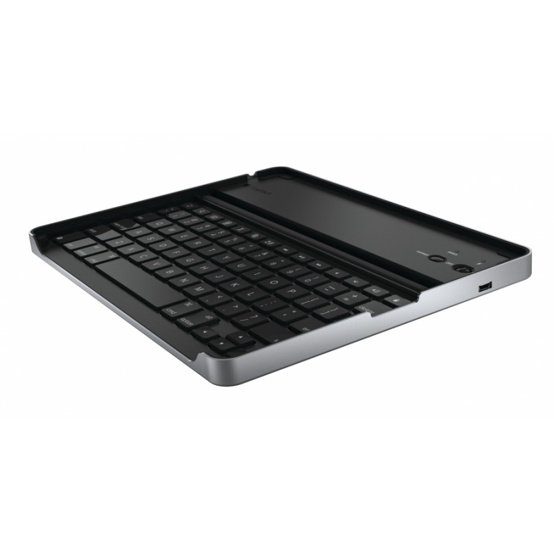 Tecladdo Logitech Keyboard Case for iPad 2 teclado para móvil QWERTY Bluetooth - teclados Logitech
