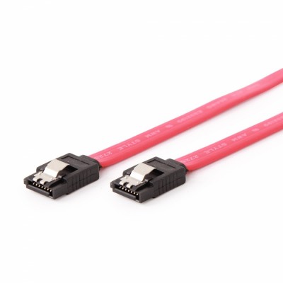 Cable de SATA Gembird CC-SATAM-DATA 0,5 m Negro, Rojo