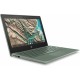 HP Chromebook 11 G8 EE Verde 29,5 cm (11.6") 1366 x 768 Pixeles Intel® Celeron® N 4 GB LPDDR4-SDRAM 32 GB eMMC Wi-Fi 5 (802