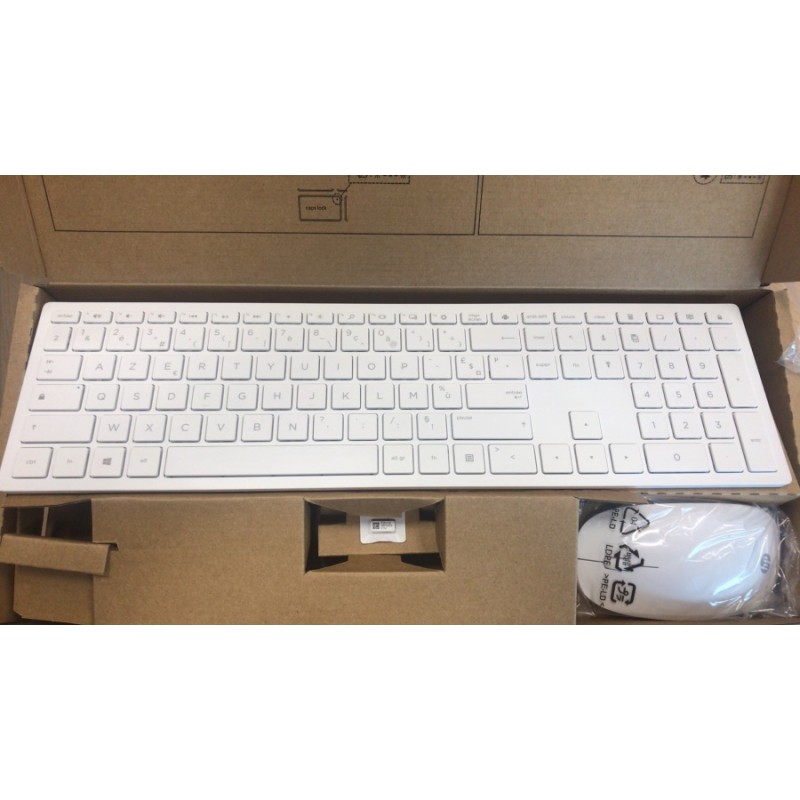 Comprar Mini teclado inalámbrico RF 2,4G, teclado español, francés