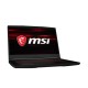 MSI Gaming GF63 10SCSR-205ES Thin Portátil Negro 39,6 cm (15.6") 1920 x 1080 Pixeles Intel® Core™ i7 de 10ma Generación 